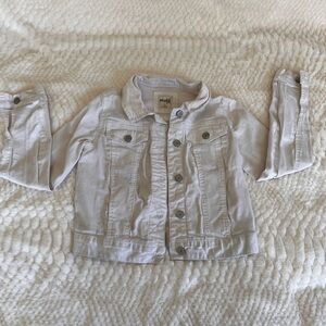 Kids White Jacket by